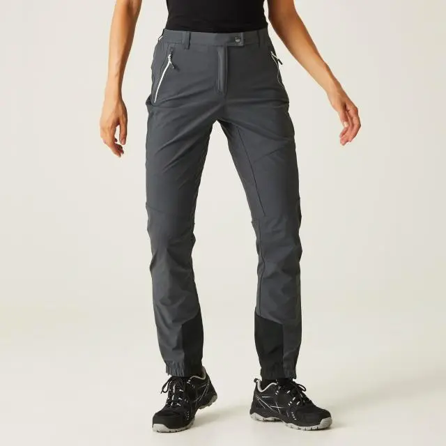 Regatta Women's Mountain Trousers in Grey | Size: 14