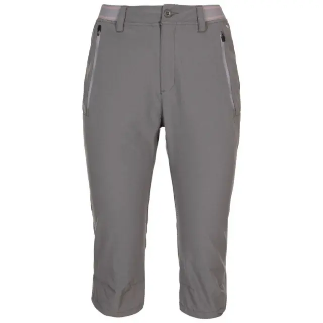 Trespass Women's Grateful 3 4 Shorts in Grey 