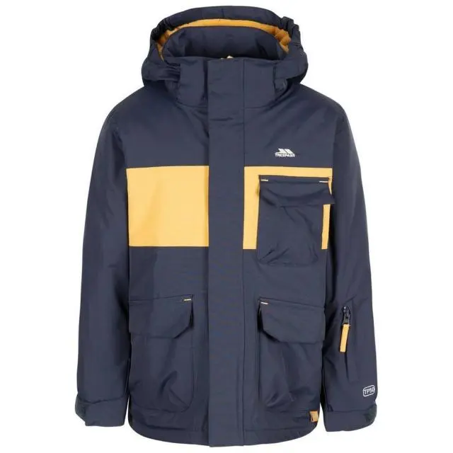 Trespass Boy's Montee TP50 Ski Jacket in Dark Navy 
