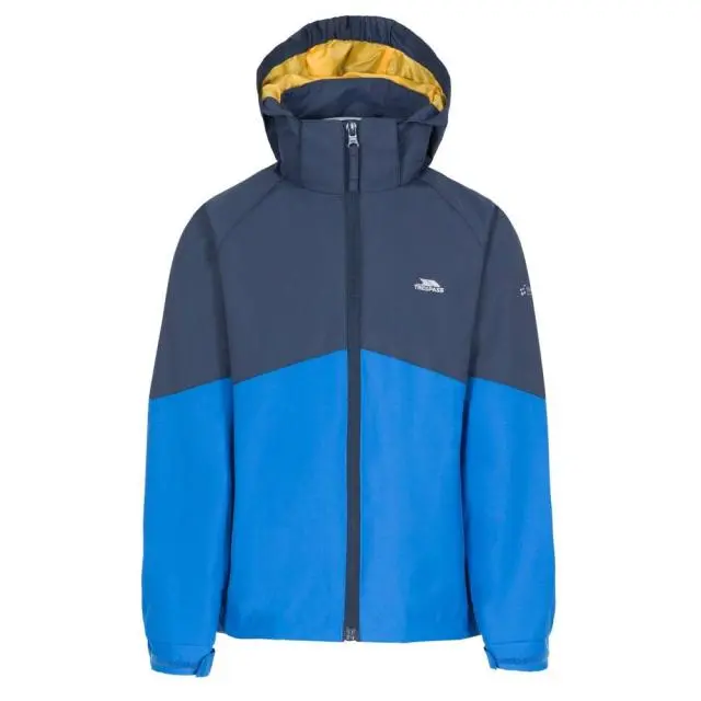 Trespass Boy's Dexterous Waterproof Rain Jacket in Navy 