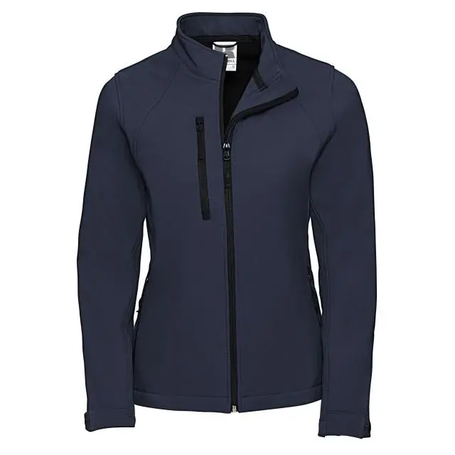 Russell Women's Soft Shell Jacket in Navy 