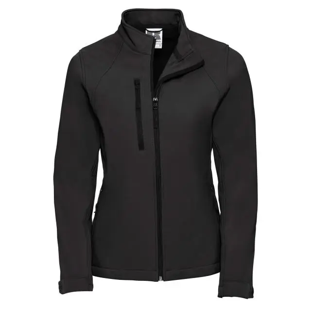 Russell Women's Soft Shell Jacket in Black 