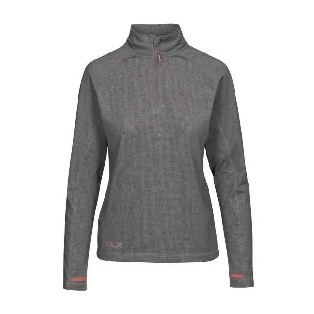 Trespass Women's Theresa DLX Marl Top in Grey | Size: XL