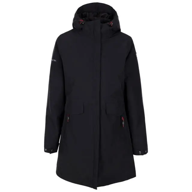 Trespass Women's Modesty TP75 Waterproof Jacket in Black 