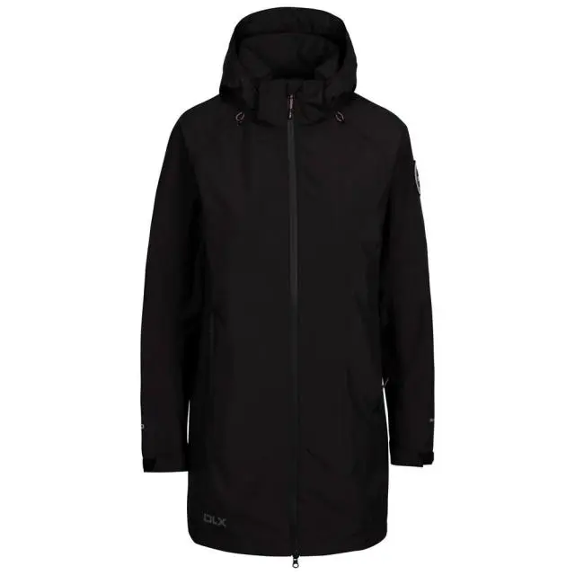 Trespass Women's Lucille DLX Waterproof Jacket in Black 