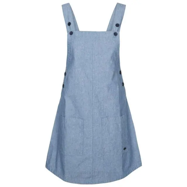 Trespass Women's Twirl Casual Dress in Light Blue 