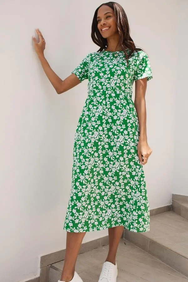 'Danni' Cotton Smock-Style Dress