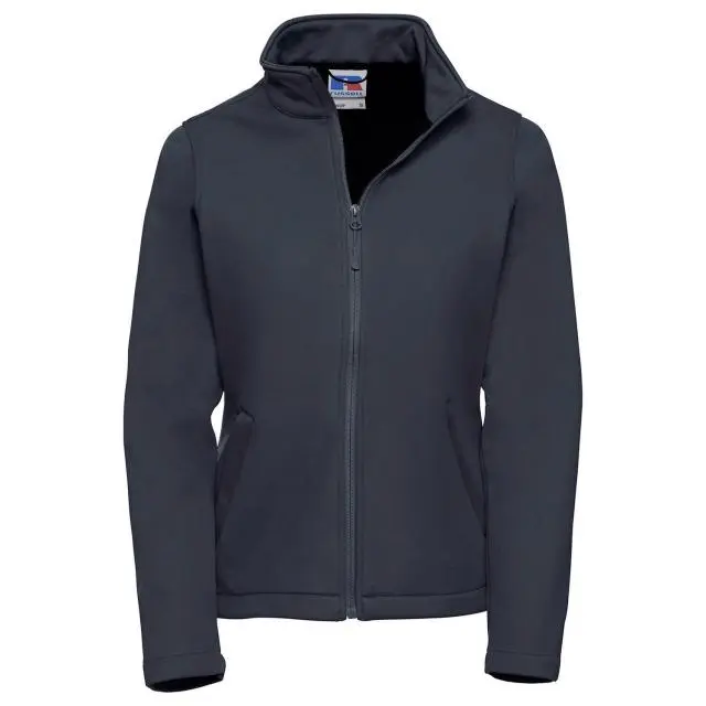 Russell Women's Smart Soft Shell Jacket in Navy 