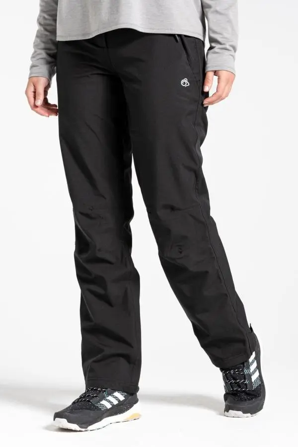 Craghoppers Women's Aysgarth II Thermo Waterproof Trousers in Black 