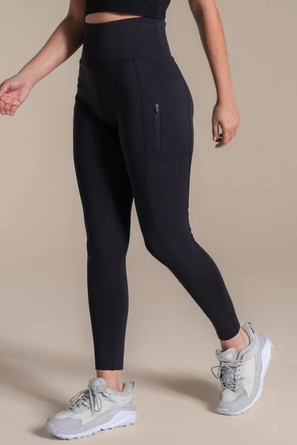 Craghoppers Women's Kiwi Pro Water Repellent Leggings in Black 