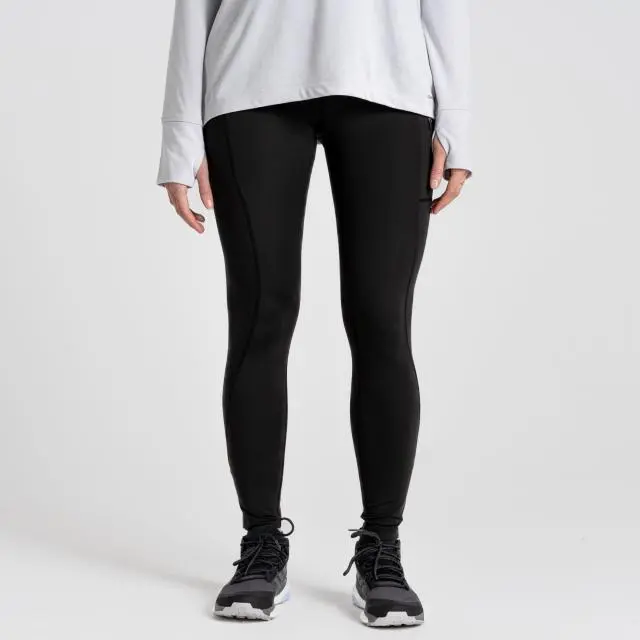 Craghoppers Women's Kiwi Pro Water Repellent Leggings in Black 