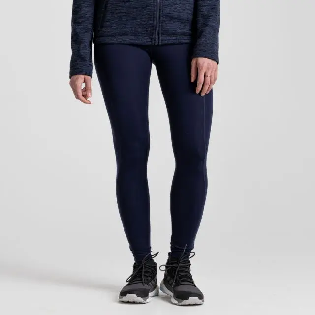 Craghoppers Women's Kiwi Pro Water Repellent Leggings in Navy 