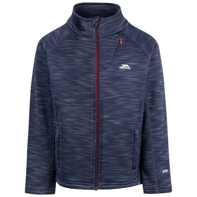 Trespass Boy's Verety Fleece Top in Navy 