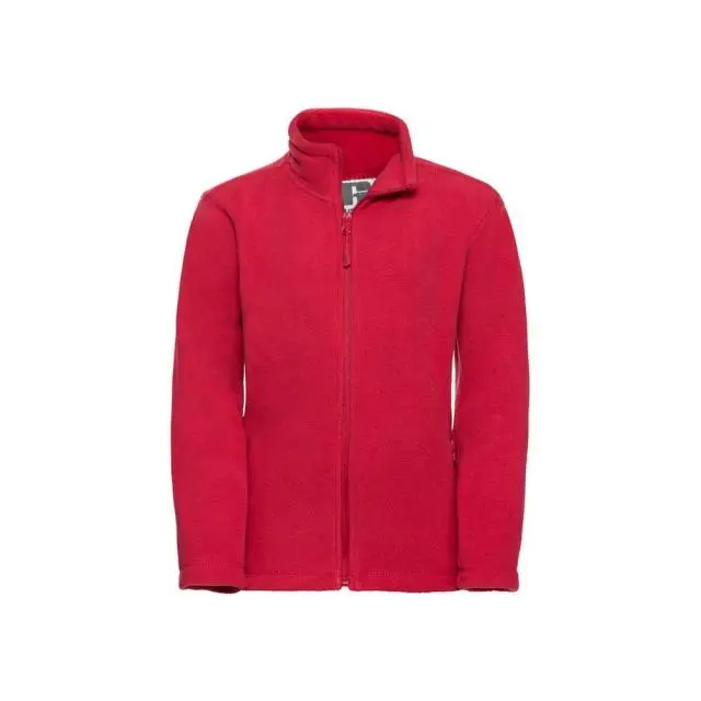 Russell Fleece Jacket in Red 