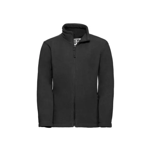 Russell Fleece Jacket in Black 