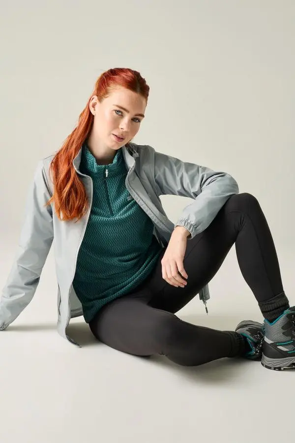 Regatta Women's Corinne IV Waterproof Packaway Jacket in Light Grey 