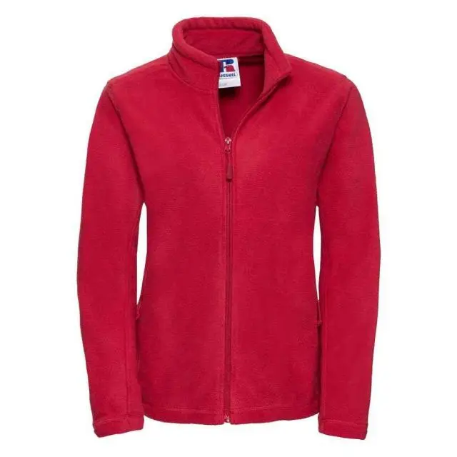 Russell Women's Outdoor Fleece Jacket in Red 