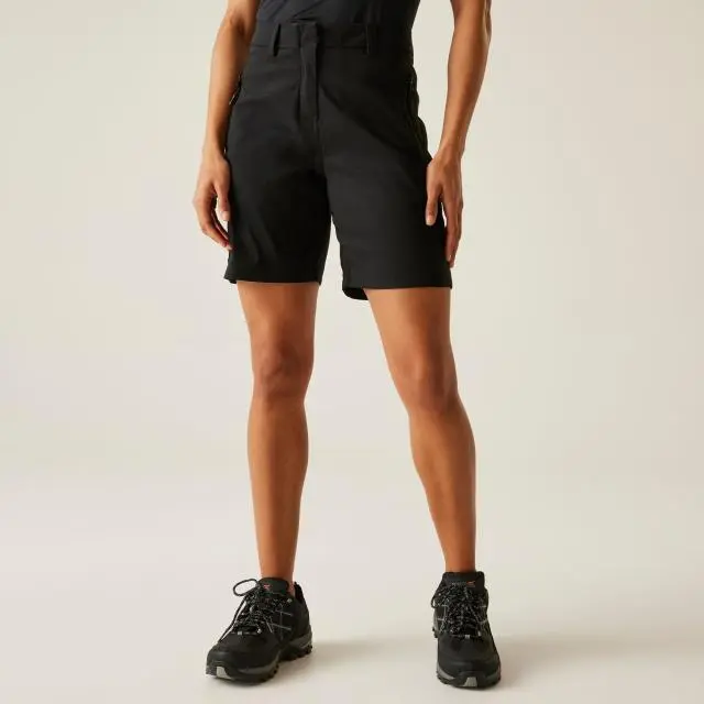 Dare 2b Women's Torrek Mountain Walking Shorts in Black 