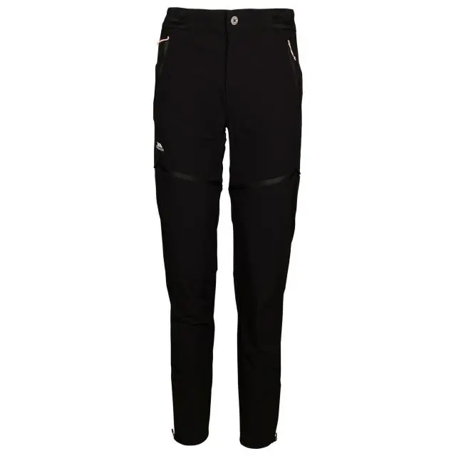 Trespass Women's Rusio Hiking Trousers in Black | Size: 36R
