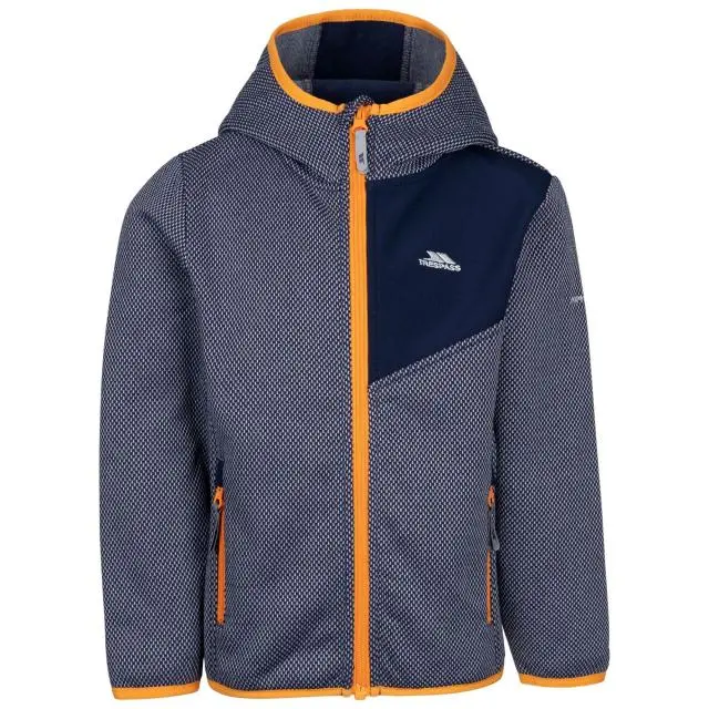 Trespass Playton AT200 Fleece Jacket in Navy | Size: 7-8 Years