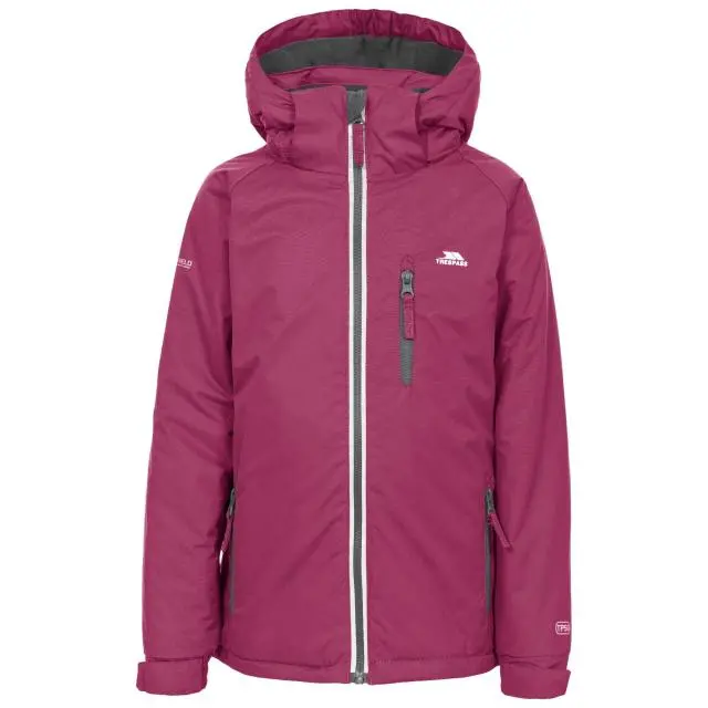 Trespass Cornell II TP50 Jacket in Dark Pink | Size: 5-6 Years