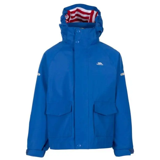 Trespass Bluster Waterproof Jacket in Blue 