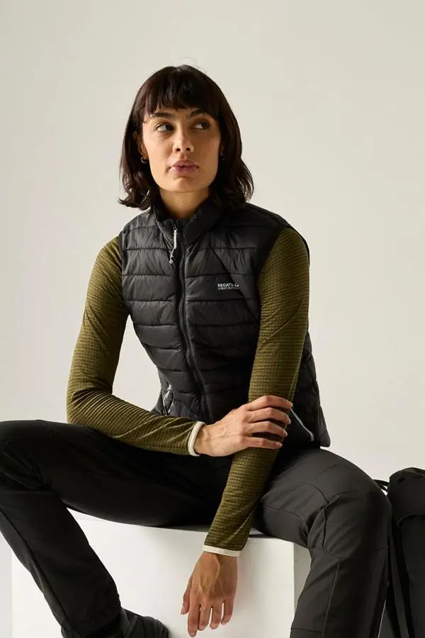 Regatta Women's Hillpack II Lightweight Gilet in Black 