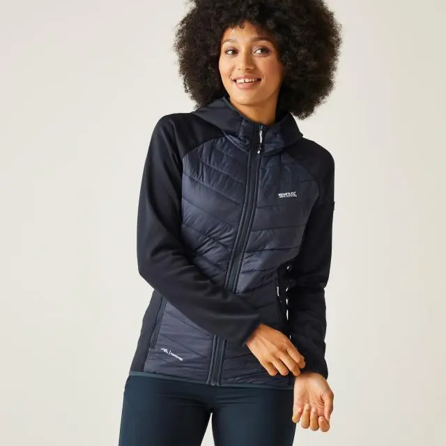 Regatta Women's Andreson Hybrid Waterproof Jacket in Navy 