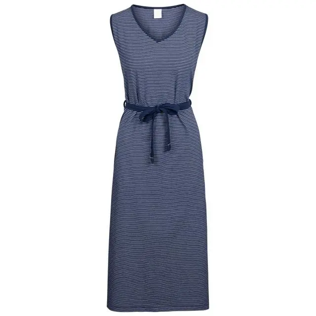 Trespass Women's Loretta Striped Casual Dress in Navy 