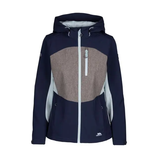 Trespass Women's Eckwood Soft Shell Jacket in Navy 