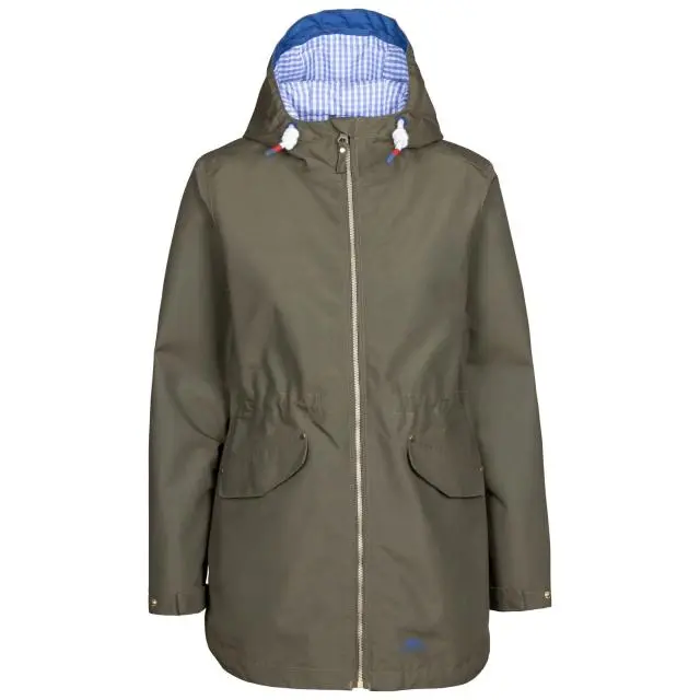 Trespass Women's Finch TP50 Waterproof Jacket in Olive 