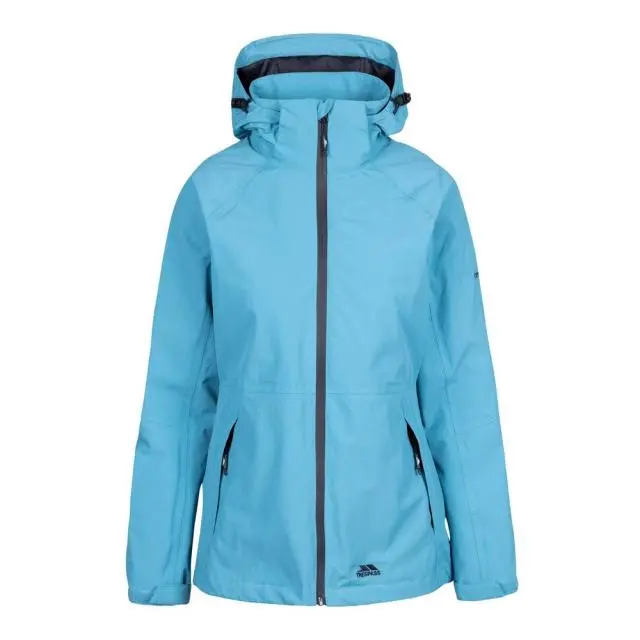 Trespass Women's Tilbury TP75 Waterproof Jacket in Blue 