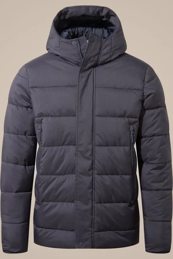 Craghoppers Expert Padded Hooded Insulated Jacket in Dark Navy 