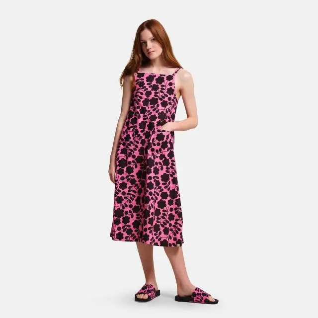 Regatta Women's 'Orla Kiely' Sun Dress in Dark Pink 