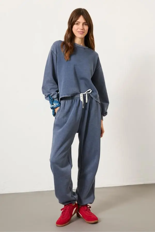 Fat Face - Blue Hope Sweat 100% Organic Cotton Joggers