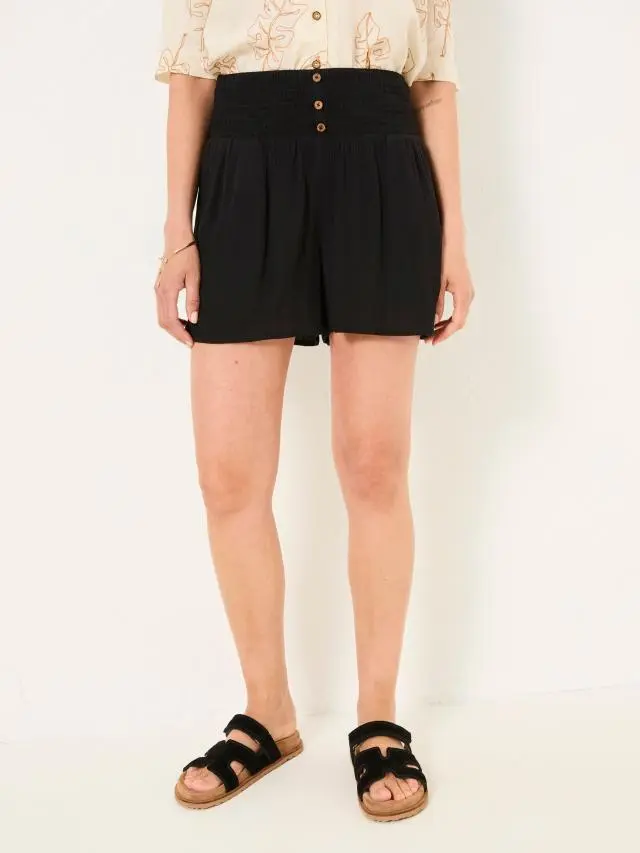 FatFace Rylee Black Flippy Shorts