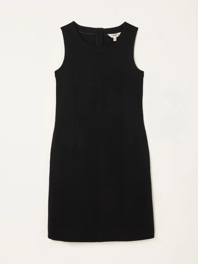 FatFace Lawson Black Regular Ponte Dress
