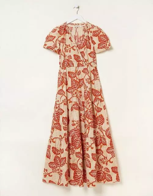 Aubrey Vine Floral Maxi Dress