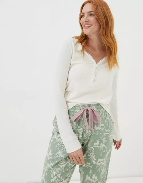 Cora Forest Scapes Pyjama Bottoms