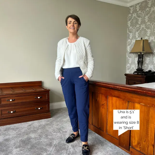 Slim Leg Pant Blue