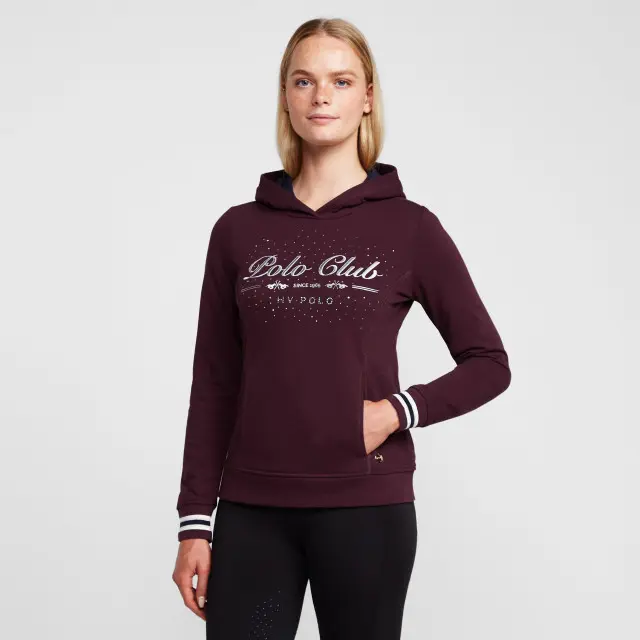 HV Polo Women's Penelope Pullover Hoodie, Purple
