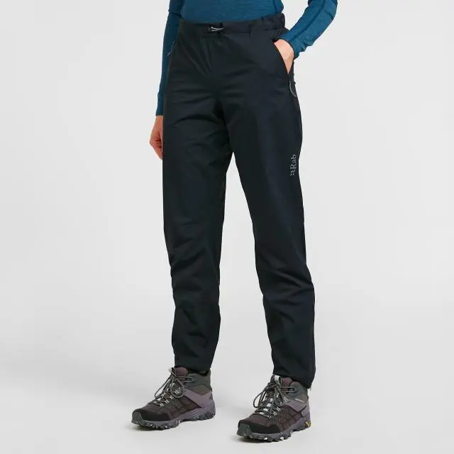 Rab Women's Kinetic 2.0 Waterproof Pants, Grey