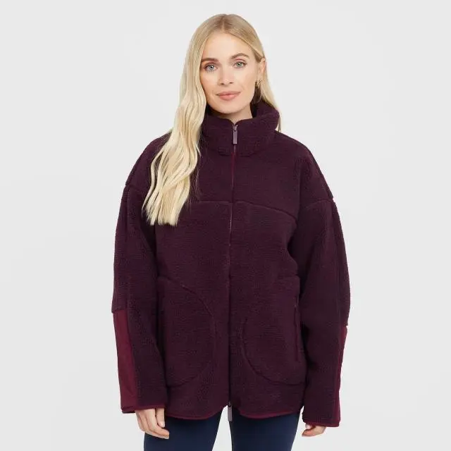 SWEATY BETTY Women's Plush Textured Zip Up Fleece
