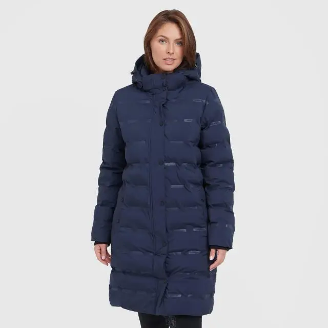 WeatherBeeta Women's Helsinki Heat Seal Quilted Jacket, Navy