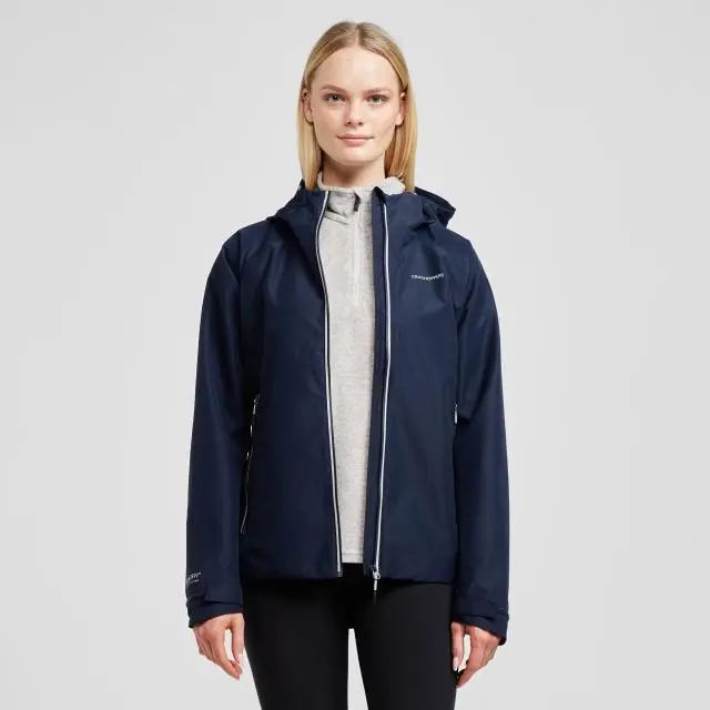 Craghoppers Women's Waterproof Atlas Jacket, Navy