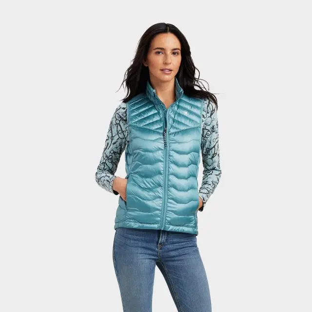 Ariat Womens Ideal Down Gilet, Blue