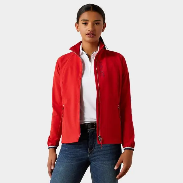 Ariat Womens Versa Team Jacket, Red