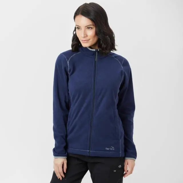 Peter Storm Women's Grasmere Full Zip Fleece, Navy