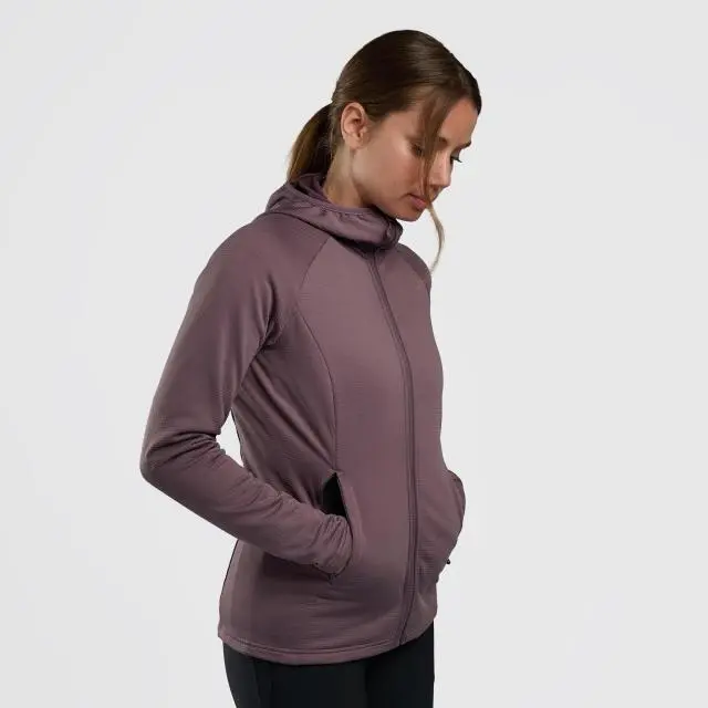 Montane Women's Protium Hooded Fleece Jacket, Purple