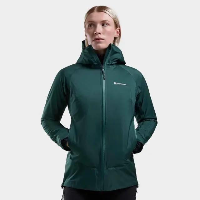 Montane Women's Cetus Lite Waterproof Jacket, Green